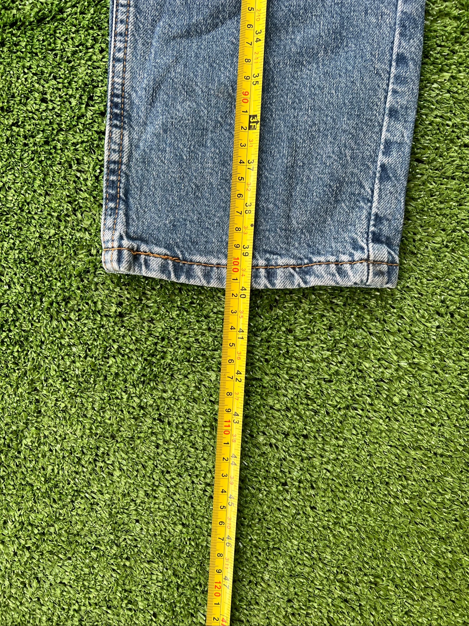 Levi’s 511 Slim Fit Jeans Lichtblauw Gewassen Denim Vintage Stijl Heren W31 L30 – photo 7